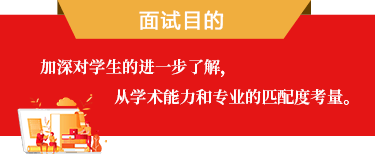 面试目的