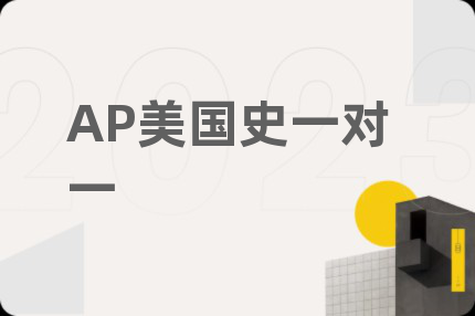 AP美国史一对一