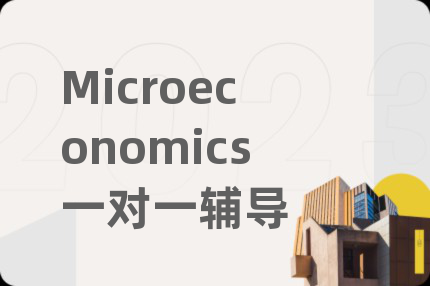 Microeconomics一对一辅导
