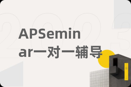APSeminar一对一辅导
