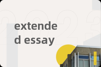 extended essay
