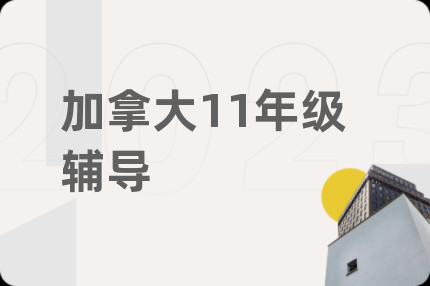 加拿大11年级辅导