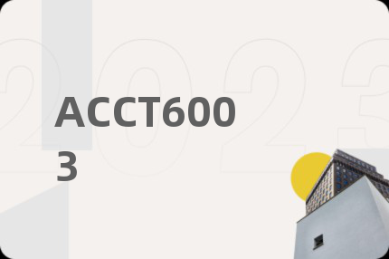ACCT6003