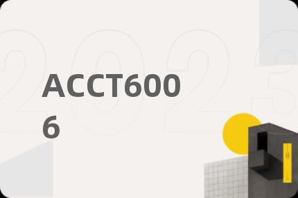ACCT6006