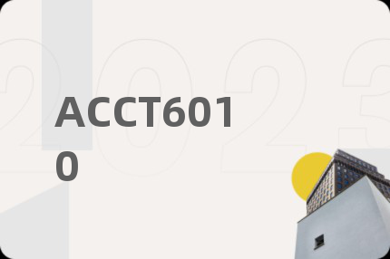 ACCT6010