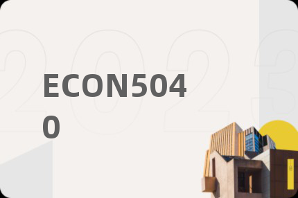 ECON5040