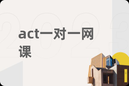 act一对一网课