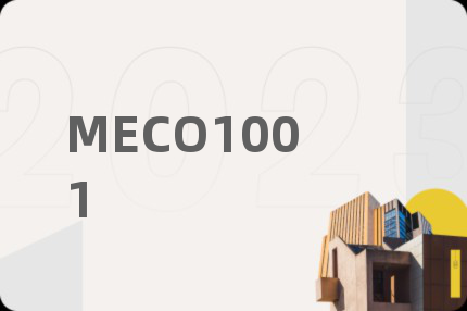 MECO1001