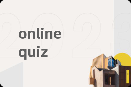 online quiz