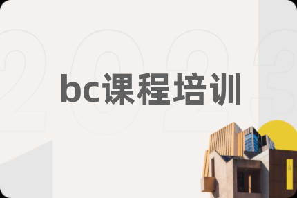 bc课程培训