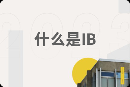 什么是IB