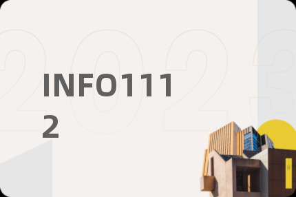 INFO1112