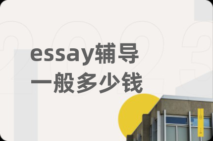 essay辅导一般多少钱