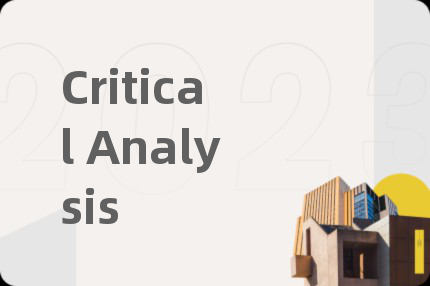 Critical Analysis