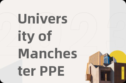 University of Manchester PPE