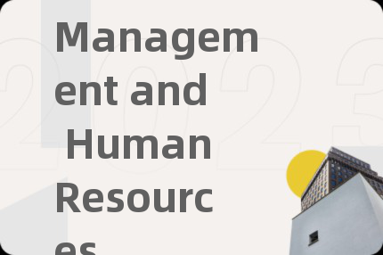 Management and Human Resources