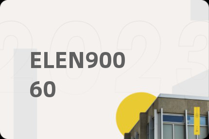 ELEN90060