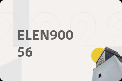 ELEN90056