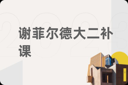 谢菲尔德大二补课