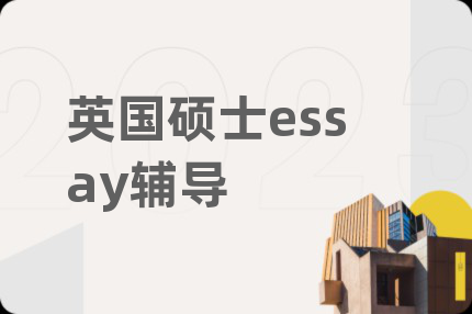 英国硕士essay辅导