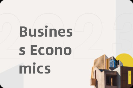 Business Economics