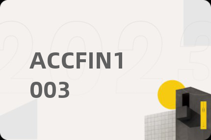 ACCFIN1003
