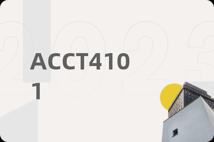 ACCT4101