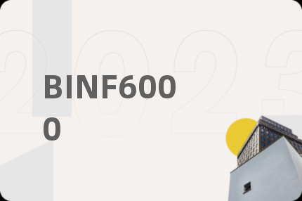 BINF6000
