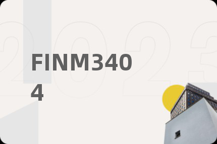 FINM3404