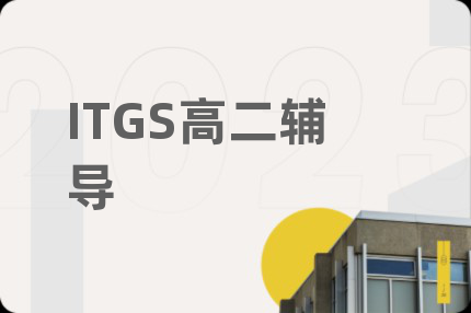 ITGS高二辅导