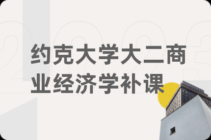 约克大学大二商业经济学补课