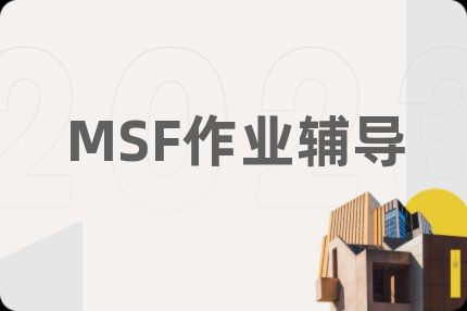 MSF作业辅导