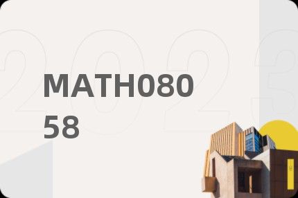 MATH08058