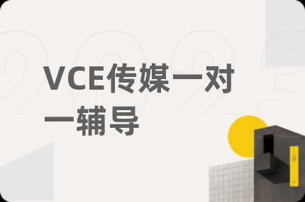 VCE传媒一对一辅导