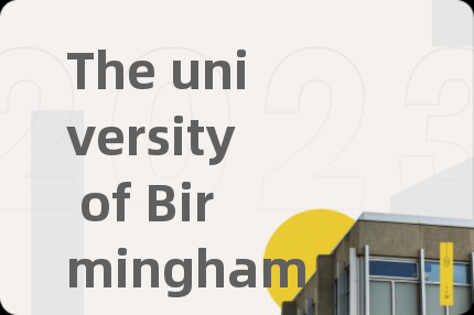 The university of Birmingham