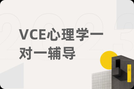 VCE心理学一对一辅导
