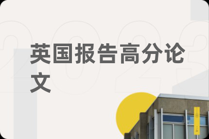 英国报告高分论文