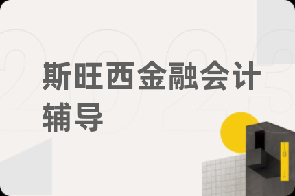 斯旺西金融会计辅导