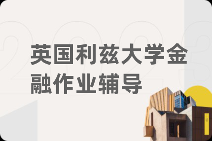 英国利兹大学金融作业辅导