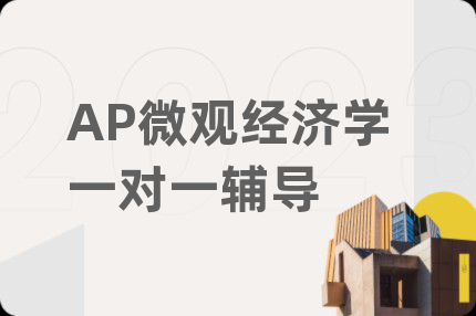 AP微观经济学一对一辅导