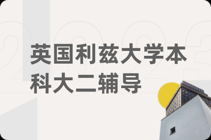 英国利兹大学本科大二辅导