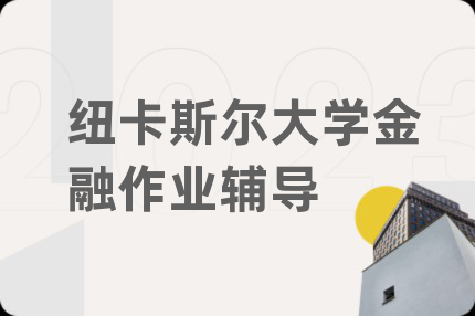 纽卡斯尔大学金融作业辅导