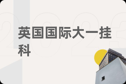 英国国际大一挂科