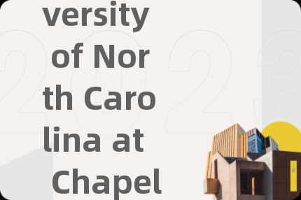 The University of North Carolina at Chapel Hill课业辅导