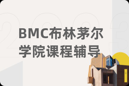 BMC布林茅尔学院课程辅导