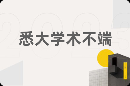 悉大学术不端