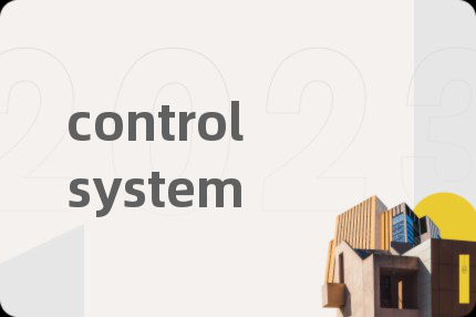 controlsystem