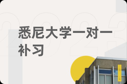 悉尼大学一对一补习