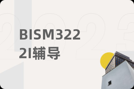 BISM3222I辅导