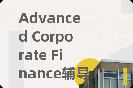 Advanced Corporate Finance辅导